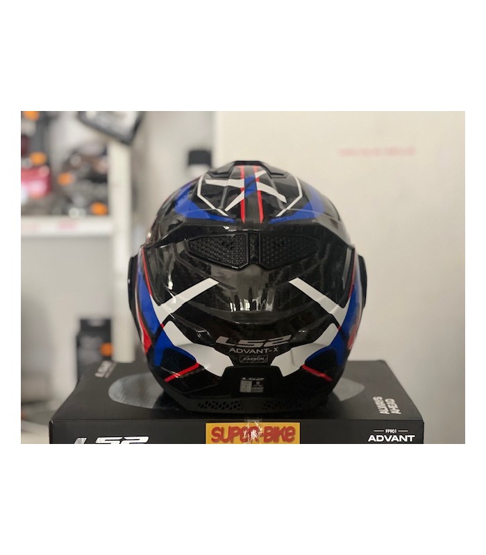 LS2 FF901 Advant X carbon Future 2 blue helmet
