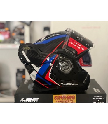 Casco LS2 FF901 Advant X Future 2 carbon blu