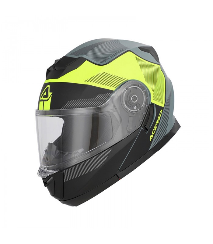 Casco Acerbis Serel nero giallo fluo