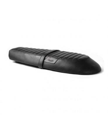 Trip Machine leder sitzbank schwarz Re Twins Royal Enfield Interceptor/GT 650