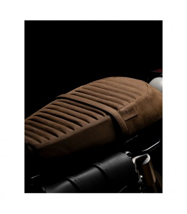 Trip Machine leder braun sitzbank Re Twins Royal Enfield Interceptor/GT 650