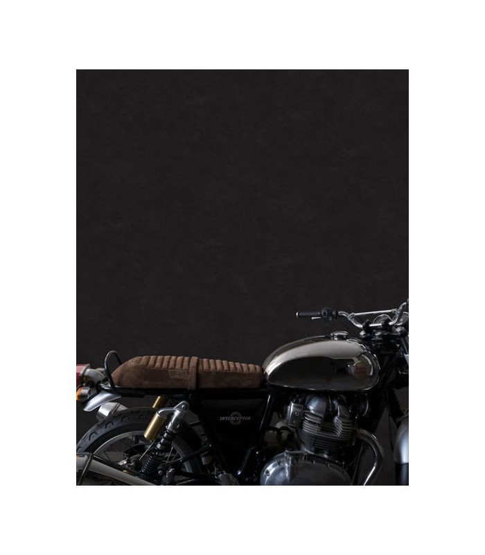 Trip Machine Sella in pelle marrone Re Twins Royal Enfield Interceptor/GT 650