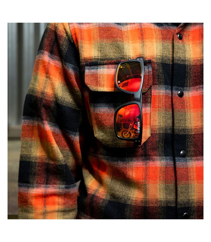 Biltwell Ramblr occhiali red mirror