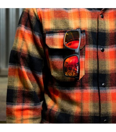 Biltwell Ramblr occhiali red mirror