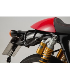 SW-Motech Legend Gear sistema di borse laterali LC marrone Triumph Thruxton 1200/R (16-19) TFC (18-)