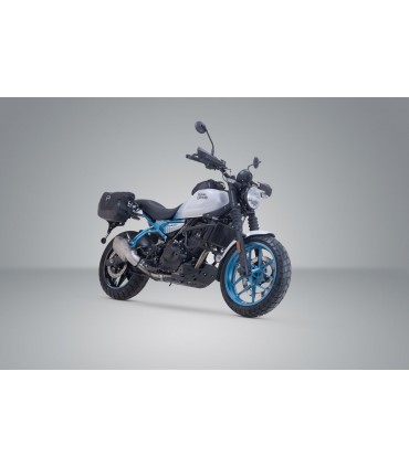 SW-Motech Legend Gear sistema di borse laterali LC Black Edition Royal Enfield Guerilla 450 (23-)