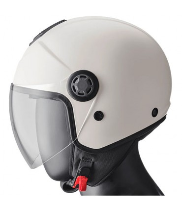 Casco jet GMS Gelato bianco