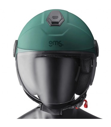 Casco jet GMS Gelato menta opaco