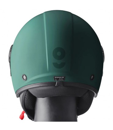 Casco jet GMS Gelato menta opaco