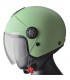 Casco jet GMS Gelato pistacchio opaco
