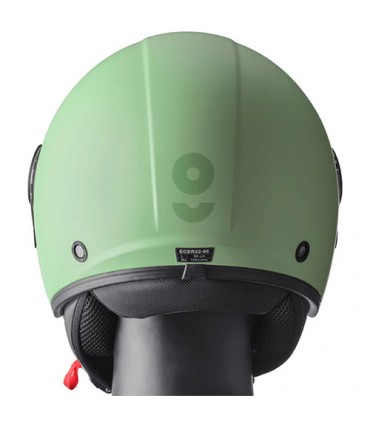 Casco jet GMS Gelato pistacchio opaco