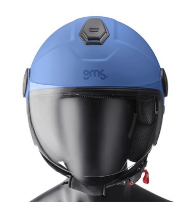 Casco jet GMS Gelato mirtillo opaco