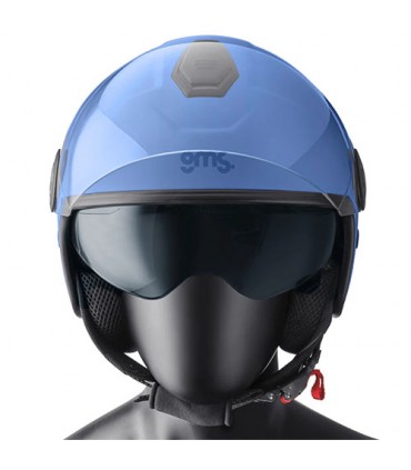 Casco jet GMS Gelato mirtillo opaco