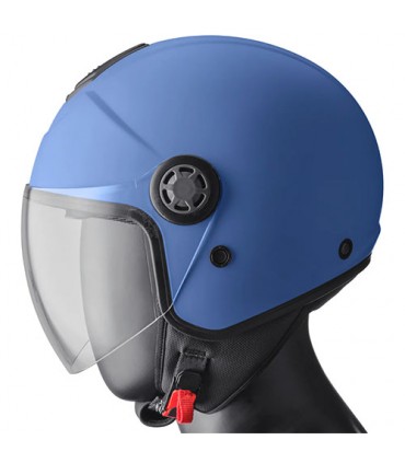 Casco jet GMS Gelato mirtillo opaco