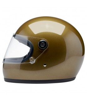 Biltwell Gringo S Ugly Gold Metallic helmet