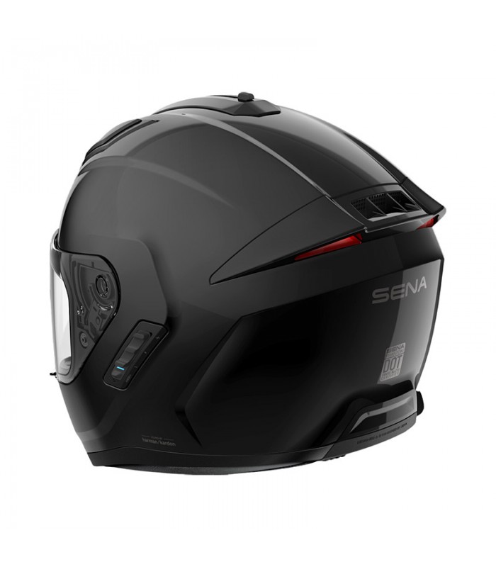 Casco Sena Phantom nero opaco
