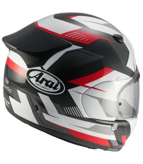 Arai Quantic Supra red helmet