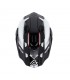 Casco Acerbis Attack bianco nero