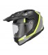 Casco Acerbis Attack grigio giallo