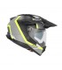 Casco Acerbis Attack grigio giallo