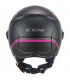 Jet helm CGM 167M FLO SPORT long visier schwarz pink matt