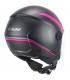 Jet helm CGM 167M FLO SPORT long visier schwarz pink matt