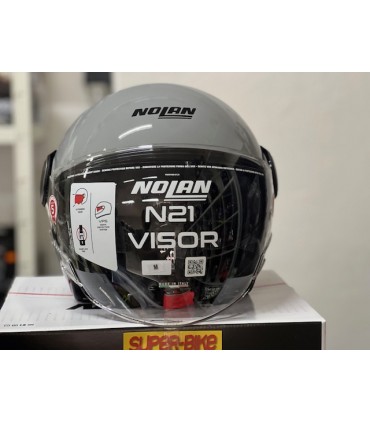 Helm Nolan N21 Visor Classic grau