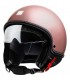 Helm Jet Motocubo Beetle pink