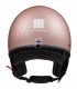 Casco Jet Motocubo Beetle rosa