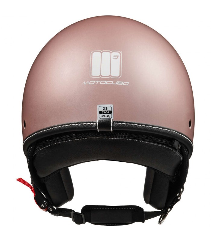 Jet helmet Motocubo Beetle pink