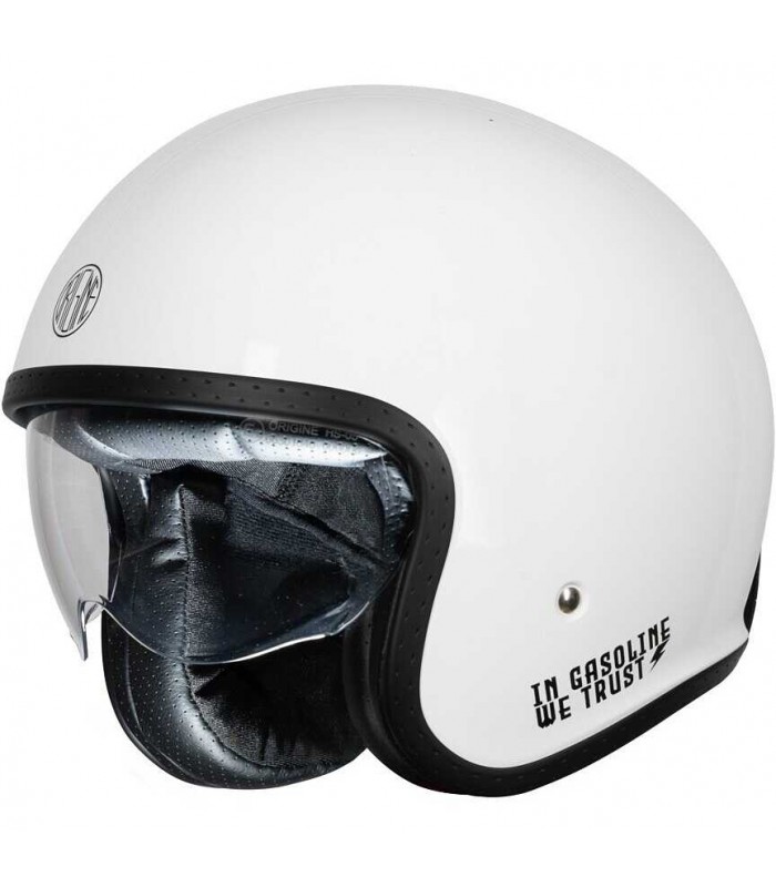 Casco Jet Origine Spirit Sticky bianco