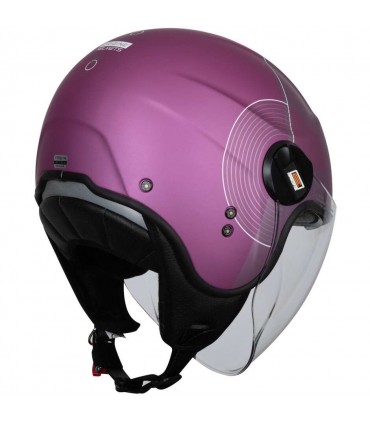 Jet Origine Alpha Upndown purple matt helmet