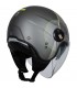 Jet Origine Alpha Upndown grey matt helmet