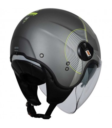 Jet Origine Alpha Upndown grey matt helmet