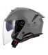 Helm jet LS2 OF618 Verso 2 Solid grau nardo