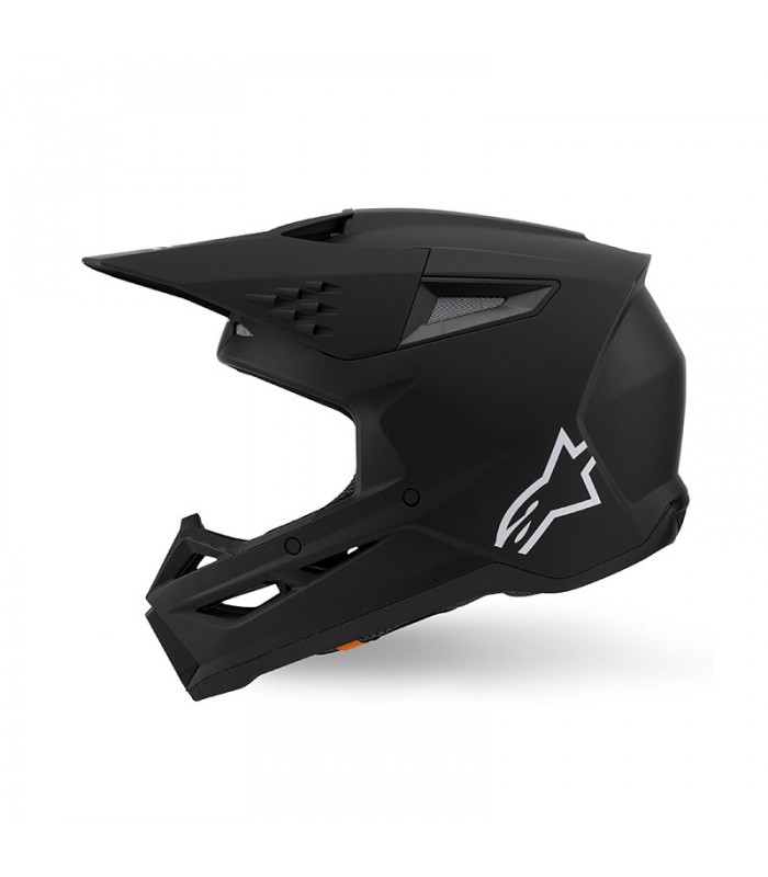 Casco cross Alpinestars SM3 Solid nero opaco