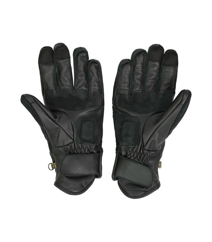 By City Cafè 3 black leather gloves