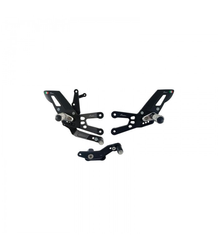 Lightech Commandes reculées réglables/repliables Honda CBR 600 RR (2007-25) FTRHO014W