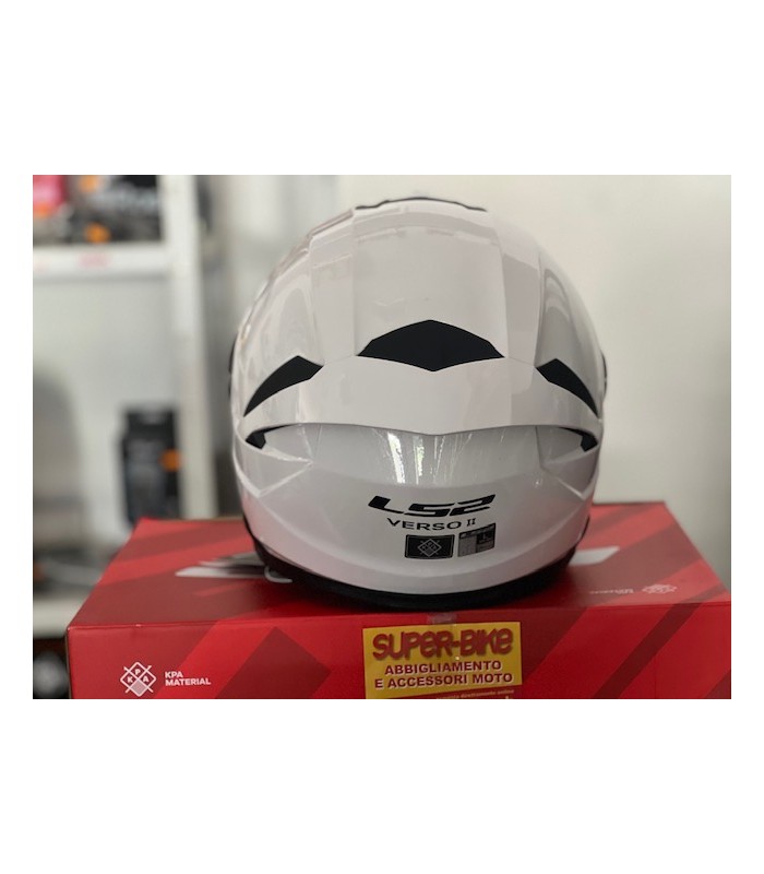 Helm jet LS2 OF618 Verso 2 weiss