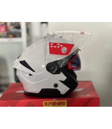 Jet LS2 OF618 Verso 2 white