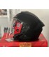Helm jet LS2 OF618 Verso 2 schwarz matt