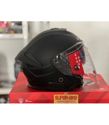 Jet LS2 OF618 Verso 2 black matt