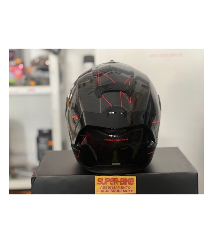 Scorpion Exo R1 Evo Carbon Air Cynergy rot