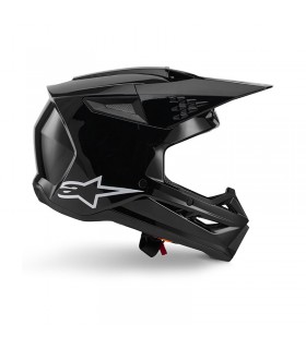 Casco cross Alpinestars SM3 Solid nero