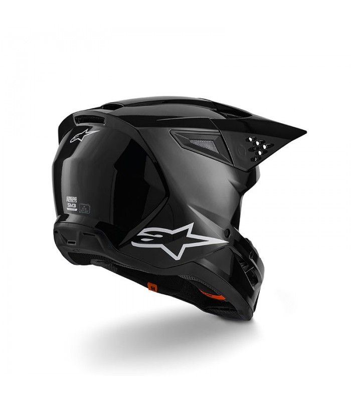 Casque cross Alpinestars SM3 Solid noir