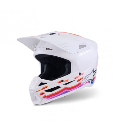 Alpinestars SM3 Force white helmet