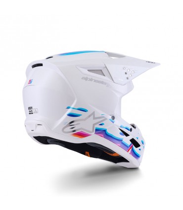 Alpinestars SM3 Force white helmet