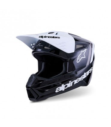 Alpinestars SM3 Radium black white gray helmet