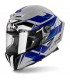 Helm Airoh Gp 550 S Wander grau blau