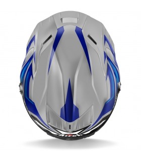 Casco Airoh Gp 550 S Wander grigio blu